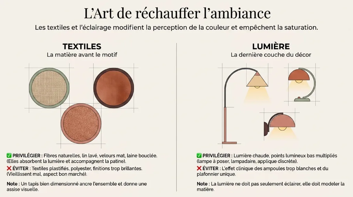 Infographie Composer une ambiance durable avec la règle 60/30/10