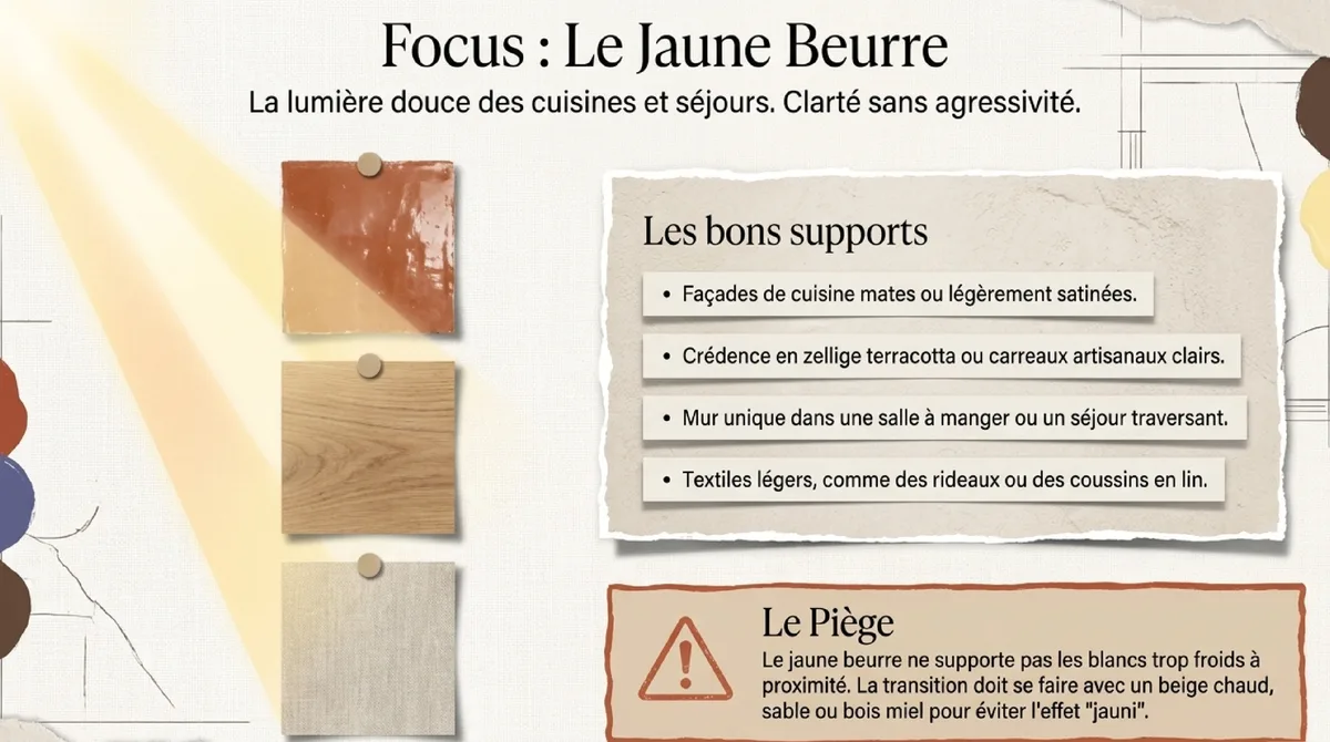 Infographie Composer une palette chaude sans saturer l’espace