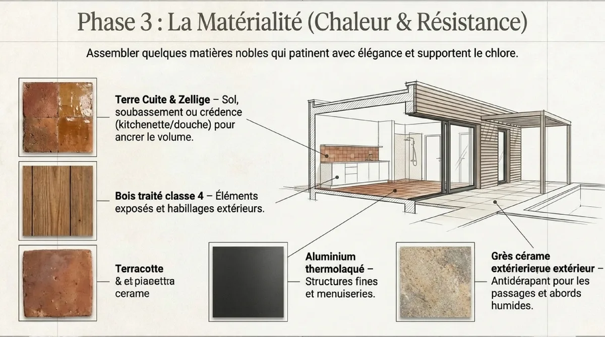 Infographie Matériaux : le duo chaleur et résistance